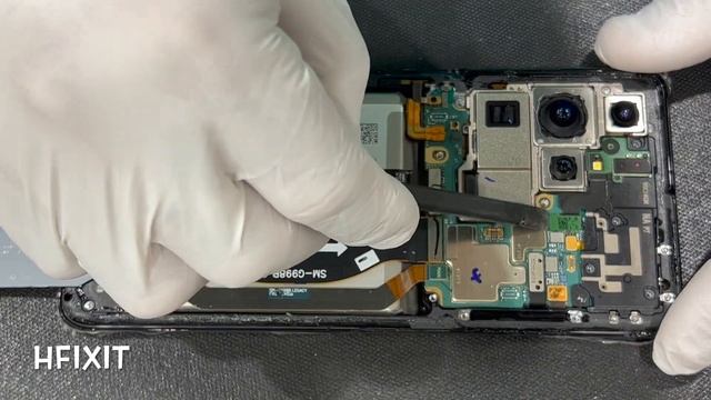 SAMSUNG GALAXY S21 ULTRA FRONT CAMERA REPLACEMENT REVIEW.