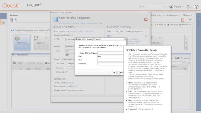 Creating an Oracle Connection in Foglight смотреть онлайн
