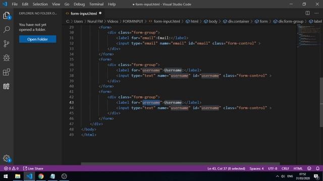 Bootstrap - Create A Simple Form Control (Bilingual) смотреть онлайн