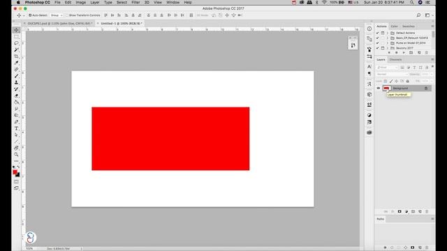 #02-Adobe Photoshop cc for Beginners - Move ,Rectangular marquee tool смотреть онлайн