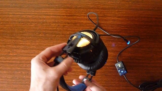 Шикарные игровые наушники SADES Locust Plus. Обзор/AliExpress смотреть онлайн