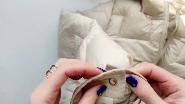 Куртка теплая бежевая с AliExpress распаковка смотреть онлайн