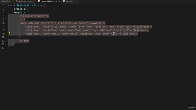 02 - Getting Started with Vue - 010 Nesting components within components смотреть онлайн