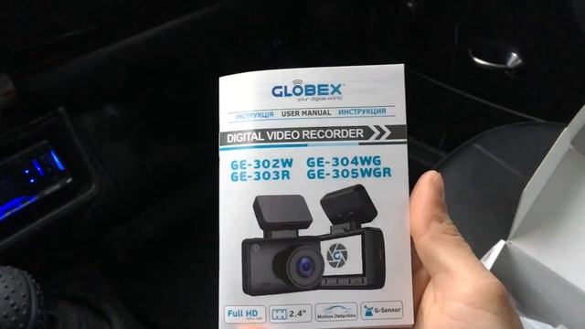 Краткий обзор видеоригистратора GLOBEX GE-305 WGR от жигулиста смотреть онлайн