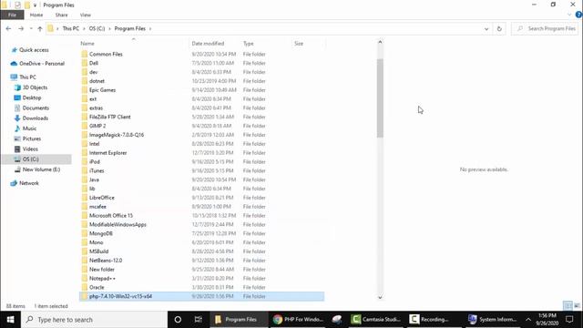 How to install PHP 7.4.10 on Windows 10 in Hindi смотреть онлайн