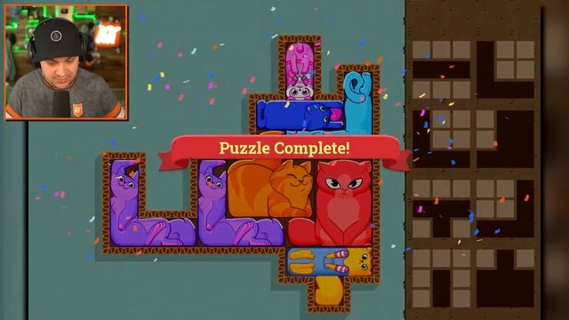 I Put Cats in UNCOMFORTABLE SITUATIONS In Puzzle Cats смотреть онлайн