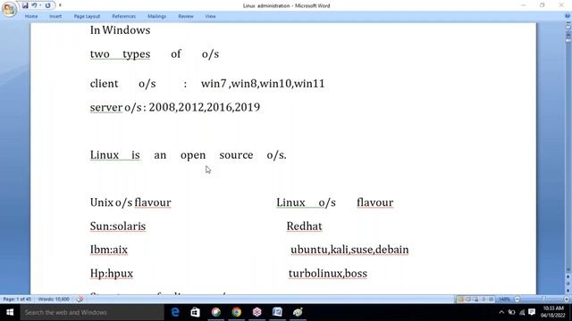 LINUX Administration tutorials || Demo - 3 || by Mr. Suneel On 18-04-2022 @9:30AM IST смотреть онлайн