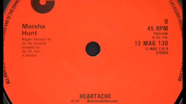 Marsha Hunt - Heartache (1978) смотреть онлайн