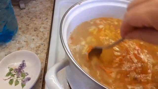 Рыбный суп на обед