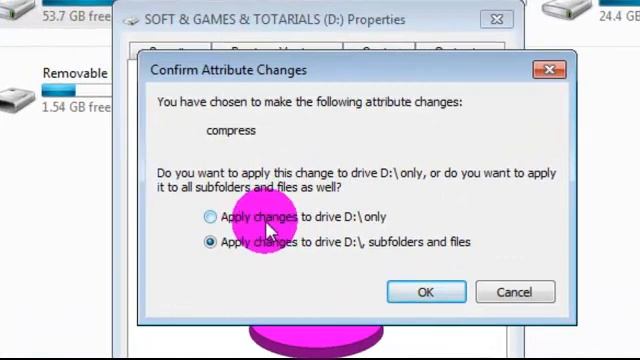 How to compress drives folder and sub-folders смотреть онлайн