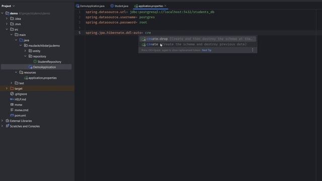 [02] شرح مثال مشروع CRUD ب spring boot و postgreSQL [الجزء الأول ] смотреть онлайн