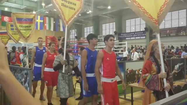 Открытие XIX Международного турнира памяти М-С.И. Умаханова