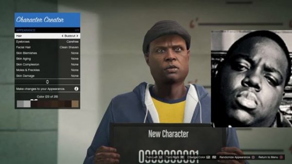THE NOTORIOUS B.I.G. - GTA Online Character Tutorial
