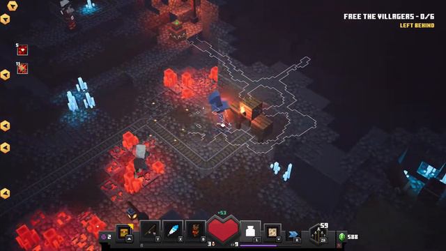 Minecraft Dungeons Redstone Mines | 90% + of map revealed смотреть онлайн
