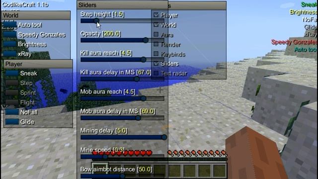 ★ Minecraft - 1.3.2 Hacked Client - GodlikeCraft - Superman смотреть онлайн