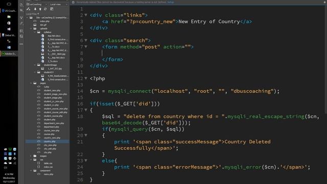 Web Development Advance Level Tutorial 26 смотреть онлайн