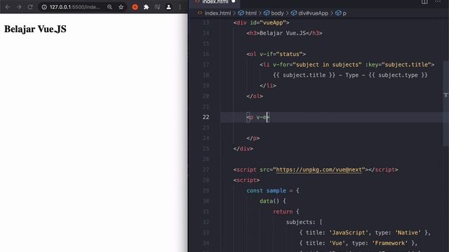 5 conditional rendering vuejs смотреть онлайн