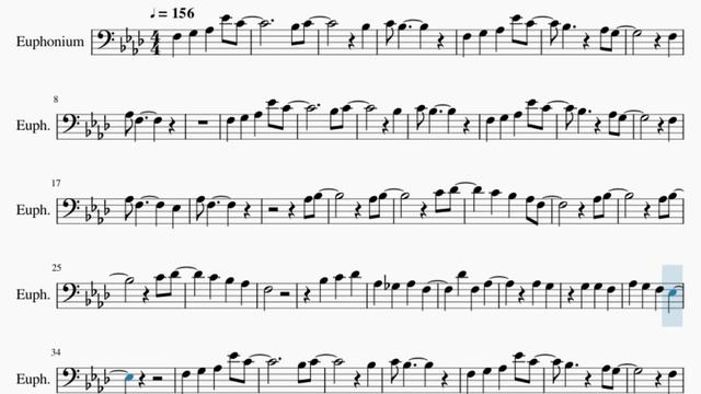Euphonium Sheet Music: How to play Life Eternal by Ghost смотреть онлайн