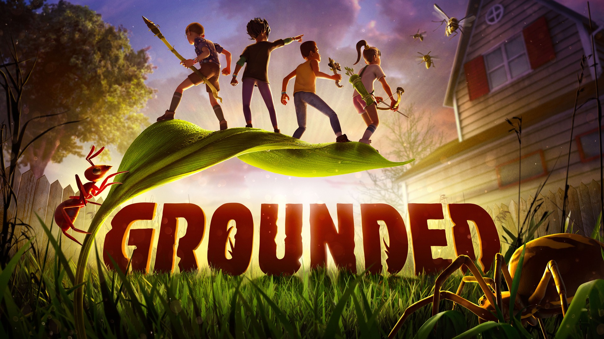 Продолжаем играть в Grounded смотреть онлайн