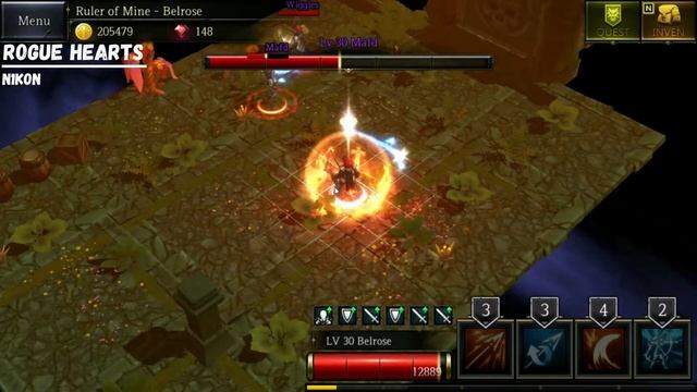 Rogue Hearts "Ruler of Mine - Archer Belrose" Guide. All 3 rooms, Drop List, Gear & Skills смотреть онлайн