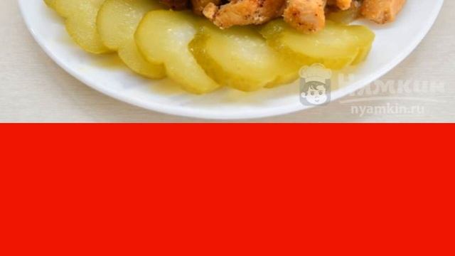 Roast chicken fillet with vegetables смотреть онлайн