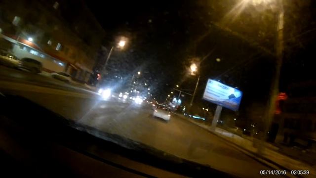 Камера EKEN H9/Authentic H9 съёмка ночью как регистратор. смотреть онлайн