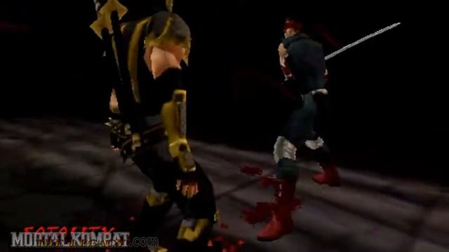 Mortal Kombat Unchained - Playstation Portable - Kenshi - Fatality 1 смотреть онлайн