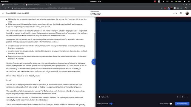 Google Code Jam Round 2 screencast смотреть онлайн