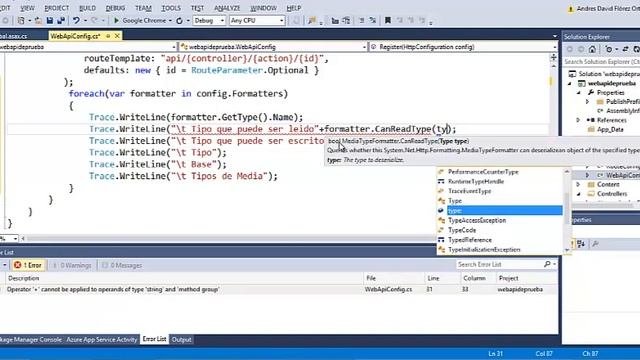 webapi 11 Viendo los formatos CLR de WEB API смотреть онлайн