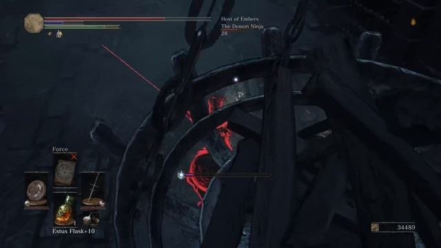 Dark Souls 3: The Demon Ninja (Hacker Mini Boss) смотреть онлайн