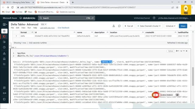 Databricks Module 2(#9): Delta Tables- Advanced Concepts- OPTIMIZE, ZORDER, VACUUM, Time Travel смотреть онлайн
