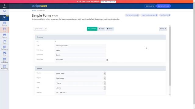 Scriptcase Intro to the Development Environment - Creation and Application Types смотреть онлайн