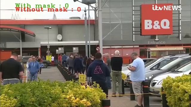 Face Mask Detection in Crowd People смотреть онлайн