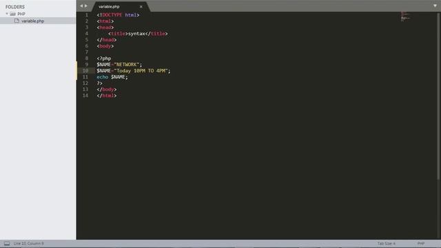 Lesson 3 | VARIABLE AND CONSTANT | PhP Tutorial | ONline Programming Tutorial with LAbs in Nepali смотреть онлайн