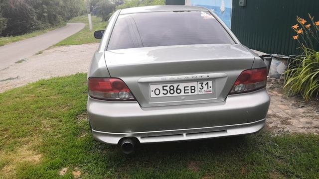 Немного преображения, Mitsubishi Galant 8, почти VR4 ? смотреть онлайн