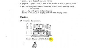 Урок-24-глагол go: Варианты использования глагола GO: go to, go for, go +ing.