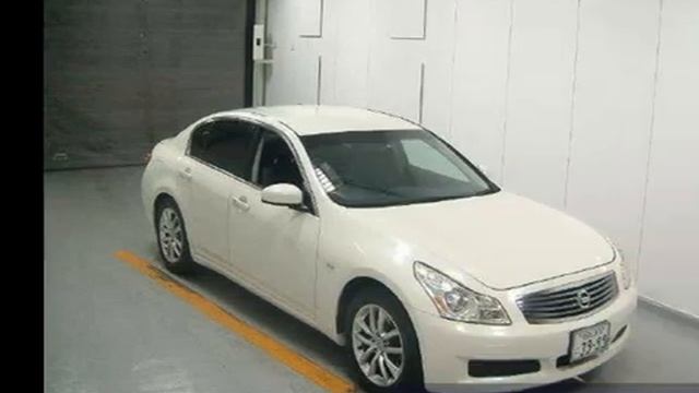 2008 NISSAN SKYLINE 250GT_V_ V36 - Japanese Used Car For Sale Japan Auction Import смотреть онлайн