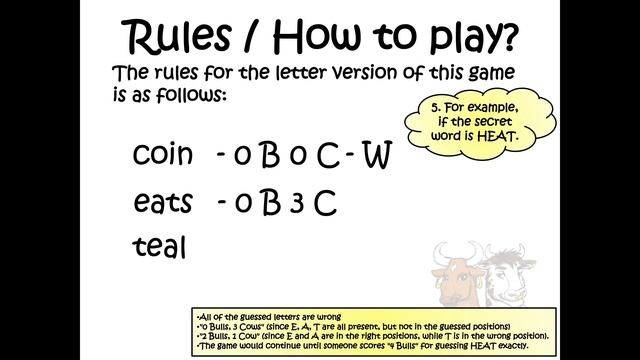 Cows and bulls | Bulls and Cows | Code breaking game | 90’s kids game | Quarantine game смотреть онлайн