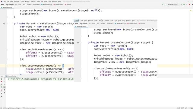 JavaFX Software: Window Blur (Robot API) смотреть онлайн