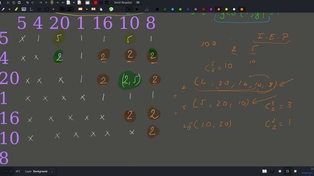 [CSES][Mathematics] Counting Coprime Pairs смотреть онлайн