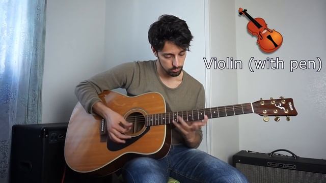 Instruments Imitations On Guitar