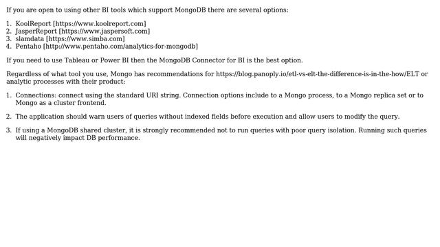 Connect MongoDB to Tableau or Microsoft Power BI for real-time analysis (2 Solutions!!) смотреть онлайн
