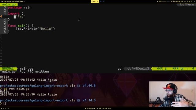 Exporting in Go is weird but awesome - Go / Golang Import Export Tutorial | #feurious смотреть онлайн