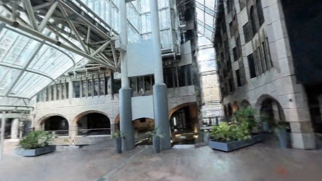 NVIDIA Instant NeRF + Insta360 One RS 1-Inch 360 - Minster Court, London смотреть онлайн