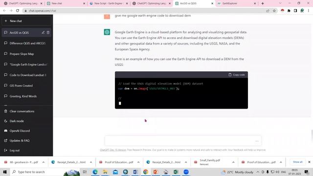 RS & GIS QA30 How to Use ChatGPT by Open AI to solve Geospatial problems смотреть онлайн
