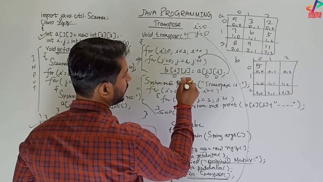 Transpose of Matrix in Java | One Program Three Logic | Java Programming | In Hindi смотреть онлайн