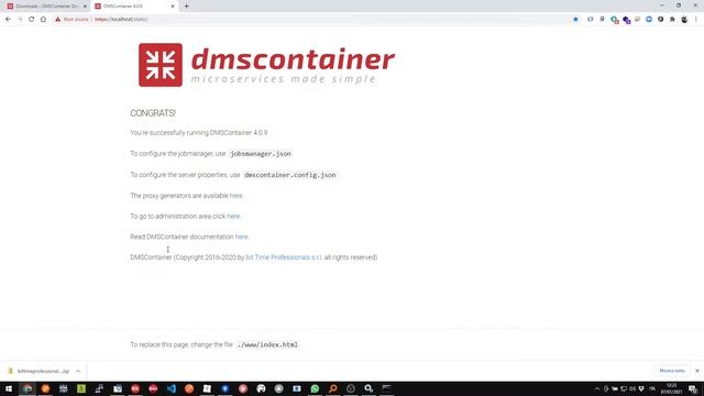 DMSContainer Tutorial: How to create a Class Job and automatically publish its API смотреть онлайн