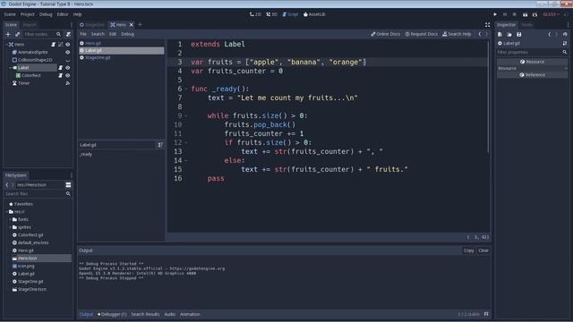 Godot 3 - GDScript Tutorial - The While Loop смотреть онлайн