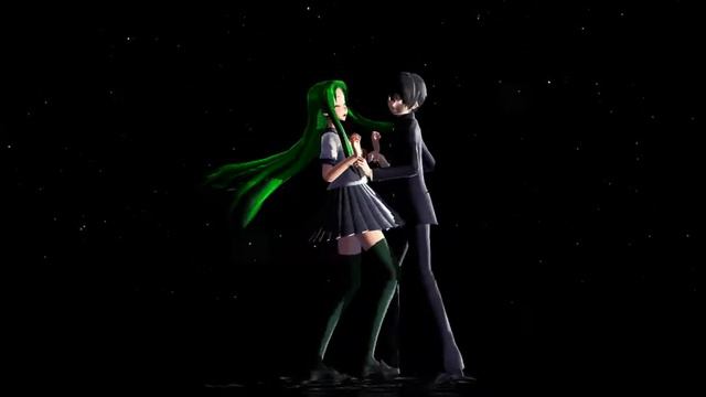 [MMD] Meme Posin (Midori x Taro) смотреть онлайн