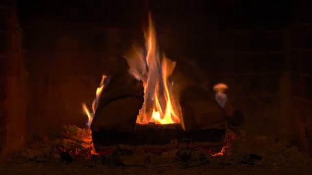 Fireplace 6 Hours - Relaxing Fire, sleep/ Огонь, для медитации, снятия стресса и сна смотреть онлайн